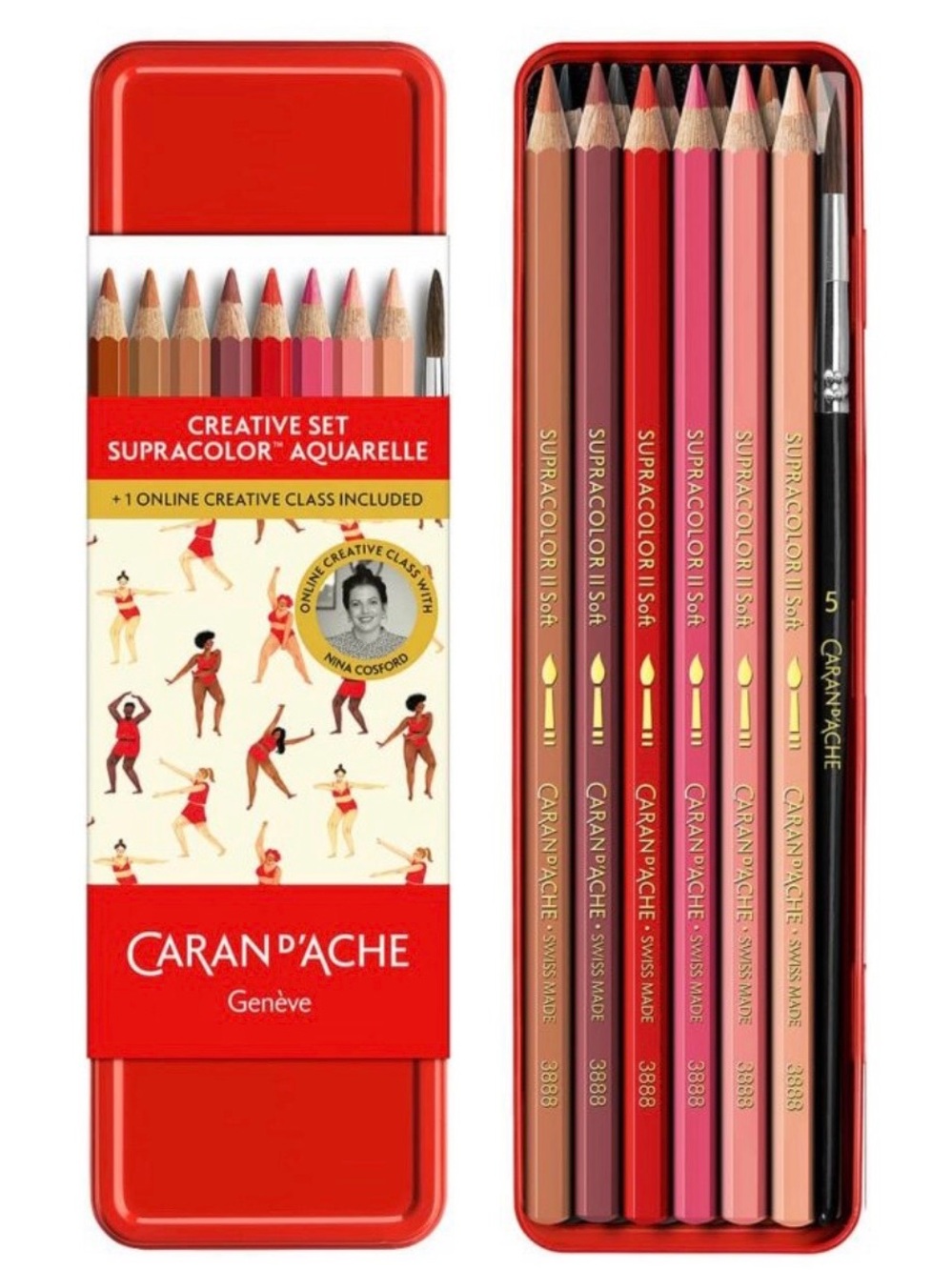 Caran d'Ache Nina Cosford Special Edition Supracolor Aquarelle Creative Set